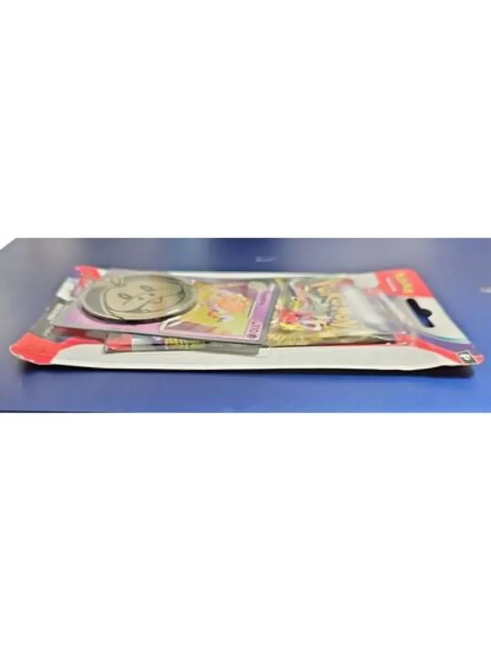 Pokémon TCG Scarlet & Violet Blister 2023 – Sealed Promo & Coin, Storage Wear